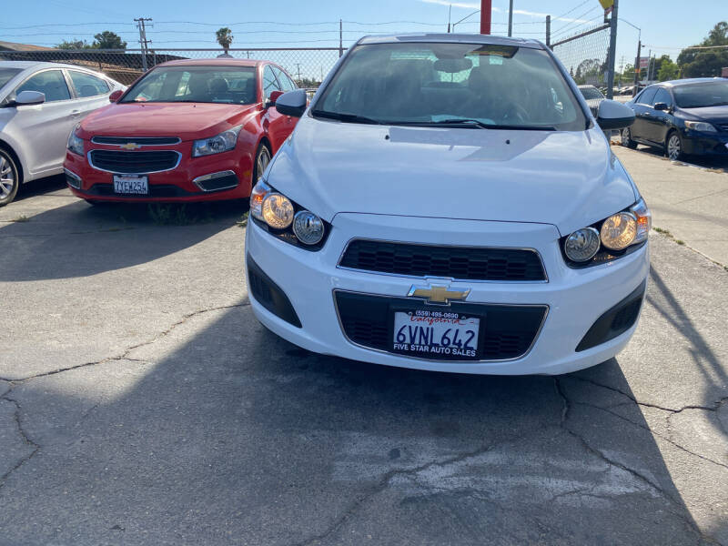 2012 Chevrolet Sonic for sale at Five Star Auto Sales in Fresno CA