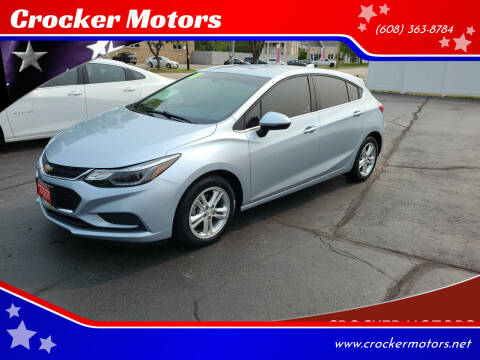2017 Chevrolet Cruze for sale at Crocker Motors in Beloit WI