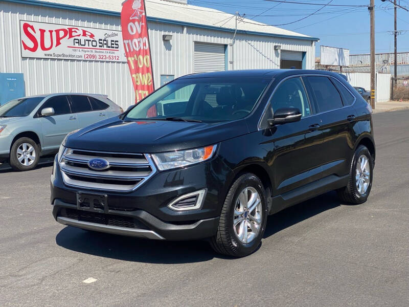 2015 Ford Edge for sale at SUPER AUTO SALES STOCKTON in Stockton CA