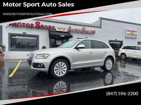 2013 Audi Q5 Hybrid for sale at Motor Sport Auto Sales in Waukegan IL