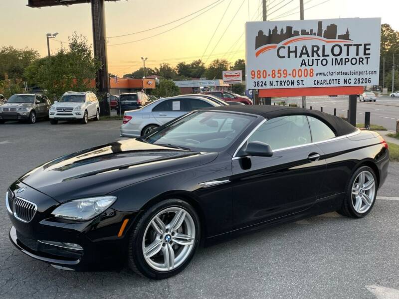 2012 BMW 6 Series for sale at Charlotte Auto Import in Charlotte NC