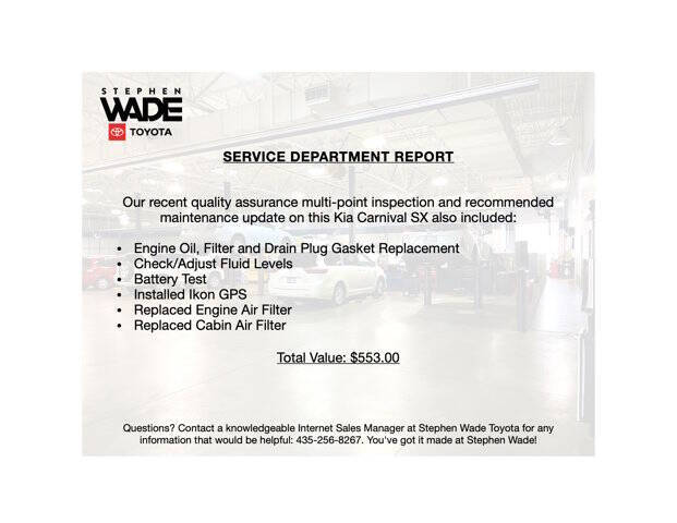 2025 Kia Carnival SX