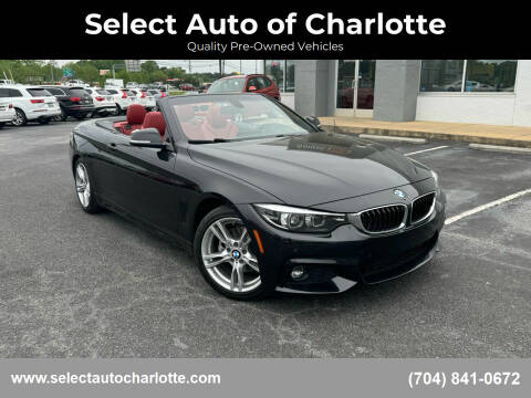 2018 BMW 4 Series for sale at Select Auto of Charlotte in Matthews NC