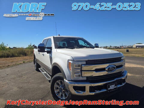 2019 Ford F-350 Super Duty for sale at Tony Peckham @ Korf Motors in Sterling CO