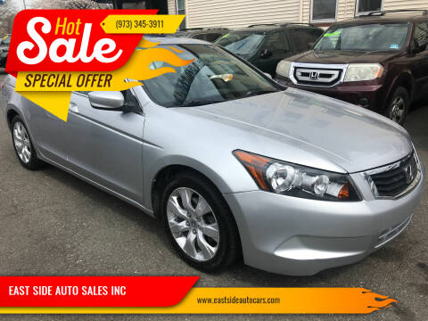 2008 Honda Accord for sale at EAST SIDE AUTO SALES INC in Paterson NJ