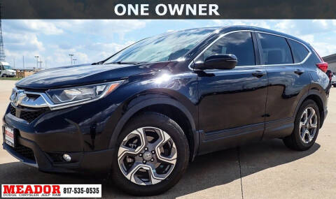 2018 Honda CR-V for sale at Meador Dodge Chrysler Jeep RAM in Fort Worth TX