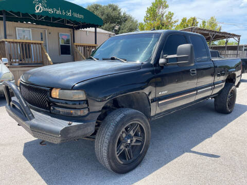 2002 Chevrolet Silverado 1500 for sale at OASIS PARK & SELL in Spring TX