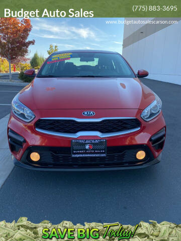 2019 Kia Forte for sale at Budget Auto Sales in Carson City NV