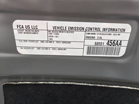2022 Chrysler Pacifica Touring L