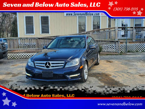 2012 Mercedes-Benz C-Class for sale at Seven and Below Auto Sales, LLC in Rockville MD