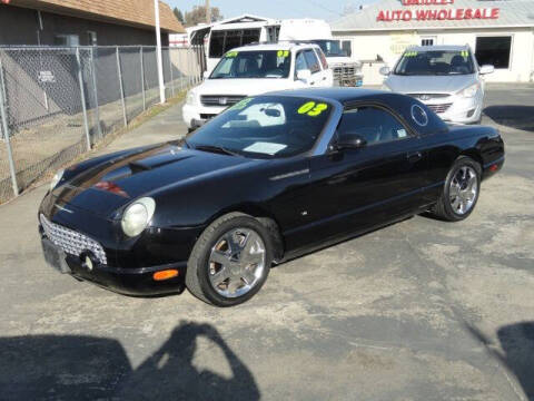 2003 Ford Thunderbird for sale at Gridley Auto Wholesale in Gridley CA