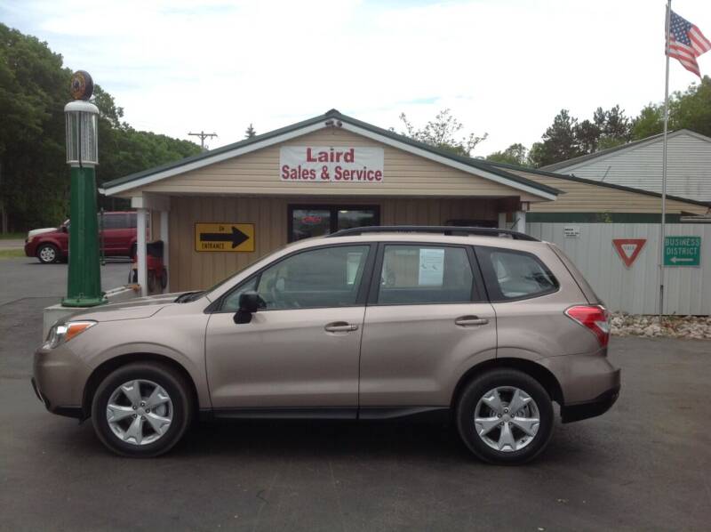 2015 Subaru Forester for sale at LAIRD SALES AND SERVICE in Muskegon MI