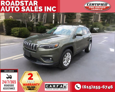 2019 Jeep Cherokee for sale at Roadstar Auto Sales Inc in Nashville TN