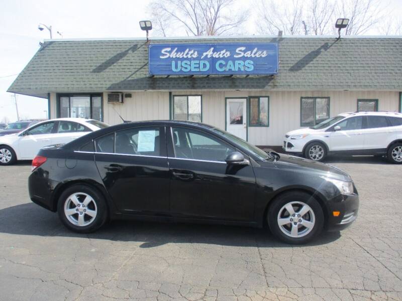 2014 Chevrolet Cruze for sale at SHULTS AUTO SALES INC. in Crystal Lake IL