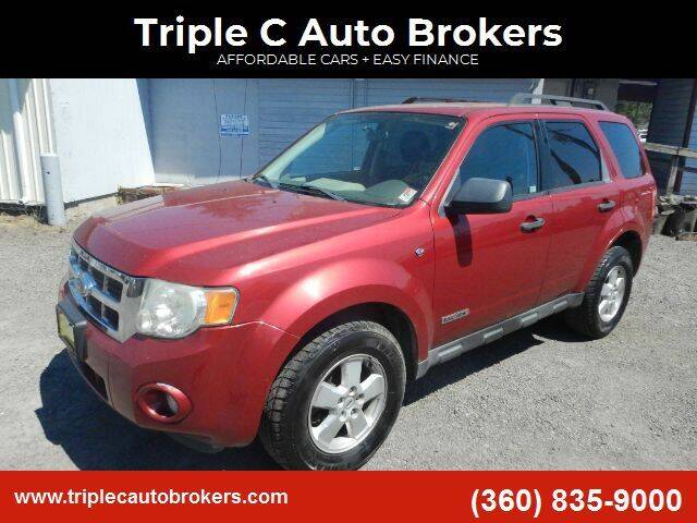 2008 Ford Escape for sale at Triple C Auto Brokers in Washougal WA