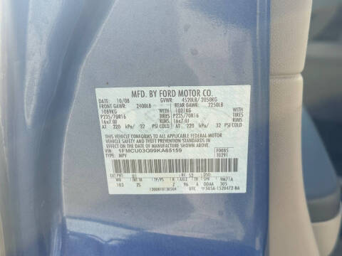 2009 Ford Escape XLT