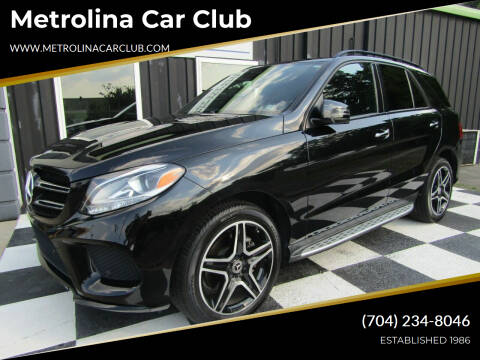 2018 Mercedes-Benz GLE for sale at Metrolina Car Club in Stallings NC