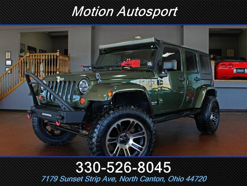 2009 Jeep Wrangler Unlimited for sale at Motion Auto Sport in North Canton OH
