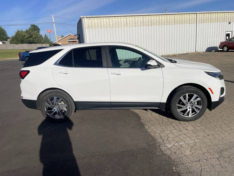Used 2023 Chevrolet Equinox LT with VIN 3GNAXUEG7PS159296 for sale in Maquoketa, IA