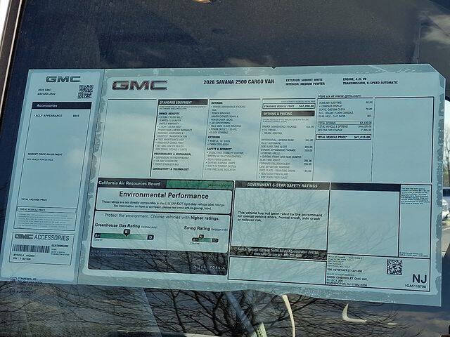 2026 GMC Savana 2500