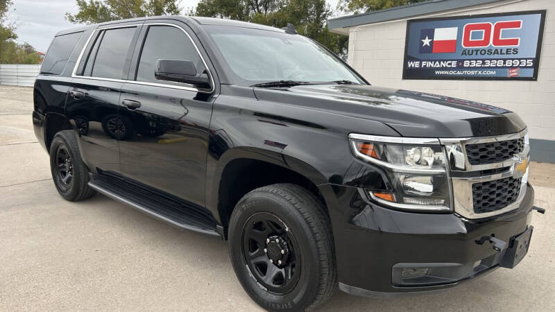 2019 Chevrolet Tahoe Police