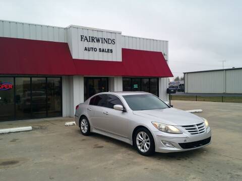 2013 Hyundai Genesis for sale at Fairwinds Auto Sales in Dewitt AR