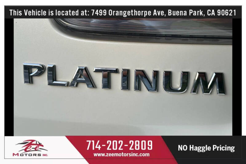 2017 Nissan Armada Platinum