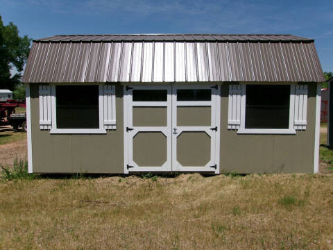 10 x 20 side lofted barn
