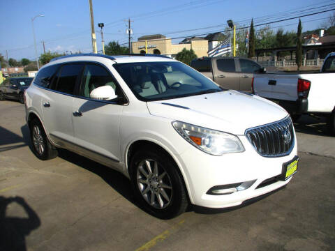 2013 Buick Enclave for sale at Metroplex Motors Inc. in Houston TX