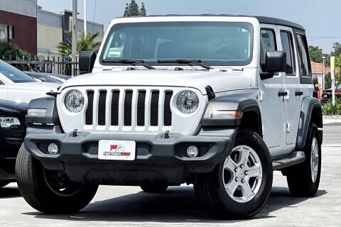 2020 Jeep Wrangler Unlimited for sale at Fastrack Auto Inc in Rosemead CA