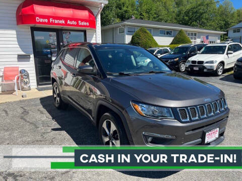 2019 Jeep Compass for sale at Dave Franek Automotive in Wantage NJ
