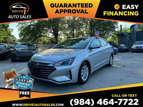 2019 Hyundai Elantra for sale at Drive 1 Auto Sales in Wake Forest NC