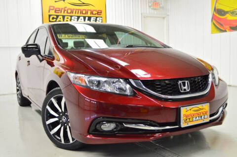 2015 Honda Civic for sale at Performance car sales in Joliet IL