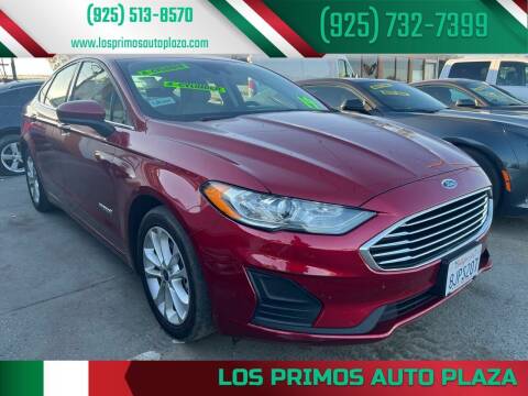 2019 Ford Fusion Hybrid for sale at Los Primos Auto Plaza in Antioch CA