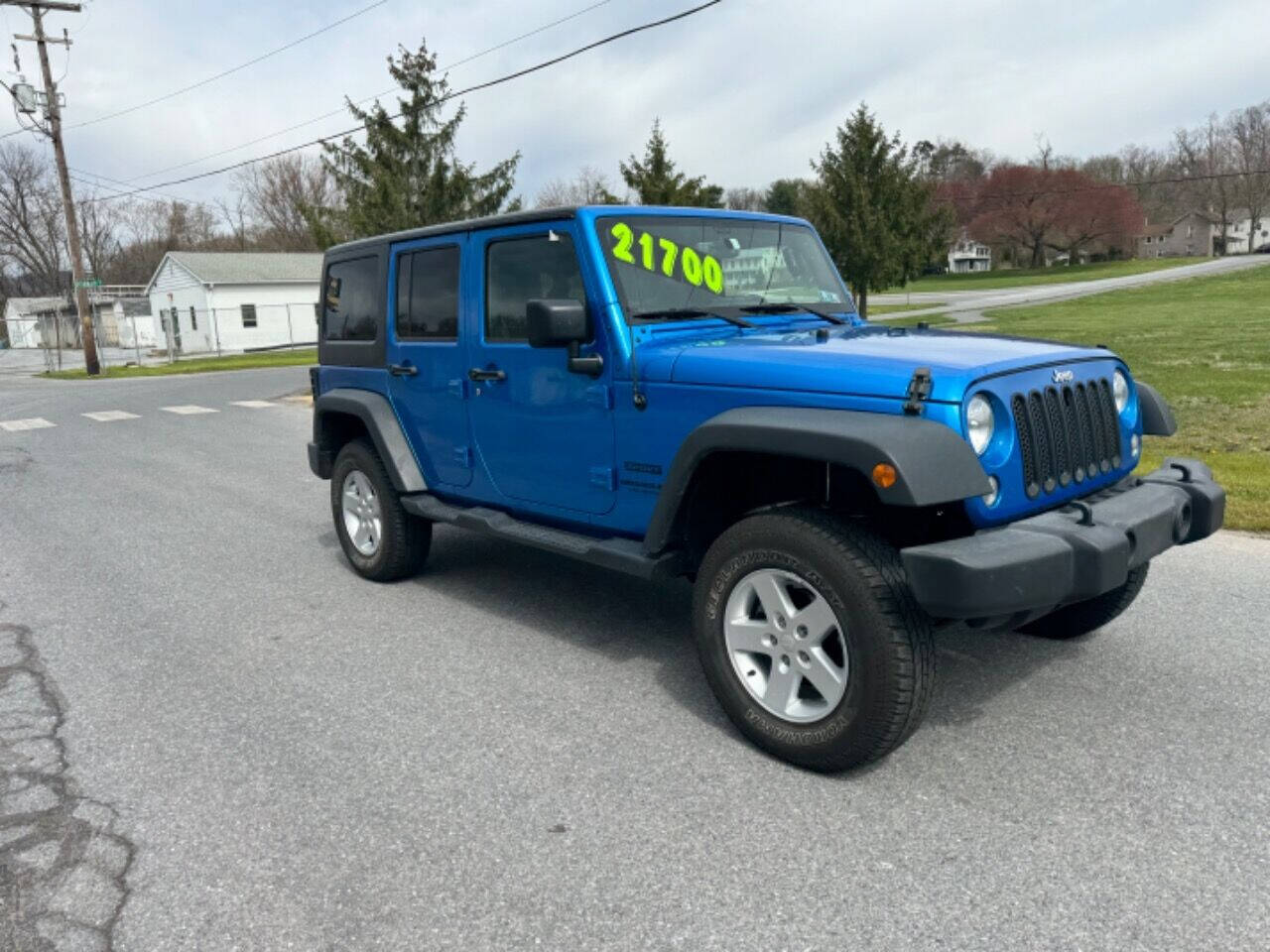 2016 Jeep Wrangler Unlimited for sale at PMC Garage & PMC Pre-Owned in Dauphin, PA