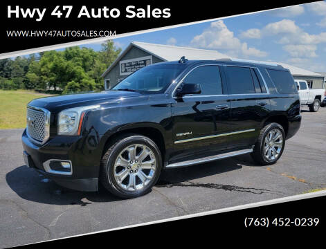 2015 GMC Yukon for sale at Hwy 47 Auto Sales in Saint Francis MN