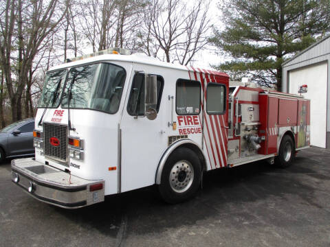 1992 Emergency One Firetruck for sale at PENDLETON PIKE AUTO SALES in Ingalls IN