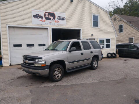 2005 Chevrolet Tahoe for sale at E & K Automotive in Derry NH