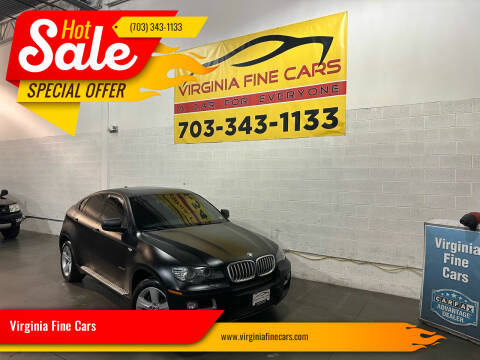 2013 BMW X6 for sale at Virginia Fine Cars in Chantilly VA