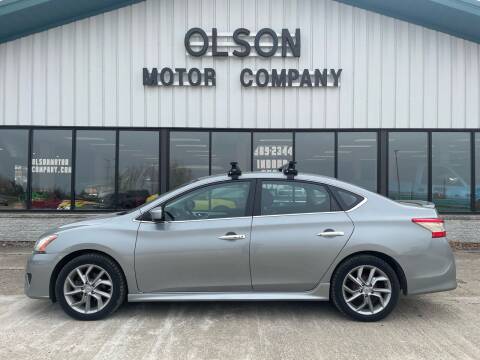 2013 Nissan Sentra for sale at Olson Motor Company in Morris MN
