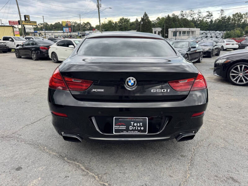 2016 BMW 6 Series 650i xDrive Gran Coupe