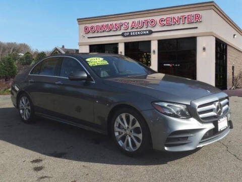 2017 Mercedes-Benz E-Class for sale at DORMANS AUTO CENTER OF SEEKONK in Seekonk MA