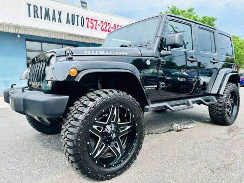 2016 Jeep Wrangler Unlimited for sale at Trimax Auto Group in Norfolk VA