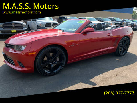 2015 Chevrolet Camaro for sale at M.A.S.S. Motors in Boise ID