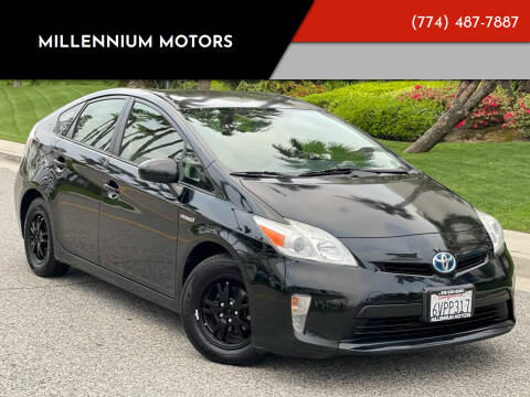 2012 Toyota Prius for sale at MILLENNIUM MOTORS in Van Nuys CA