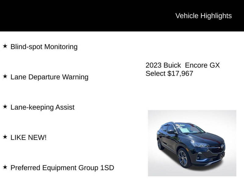 2023 Buick Encore GX Select