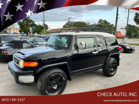 2007 Toyota FJ Cruiser for sale at CHECK AUTO, INC. in Tampa FL