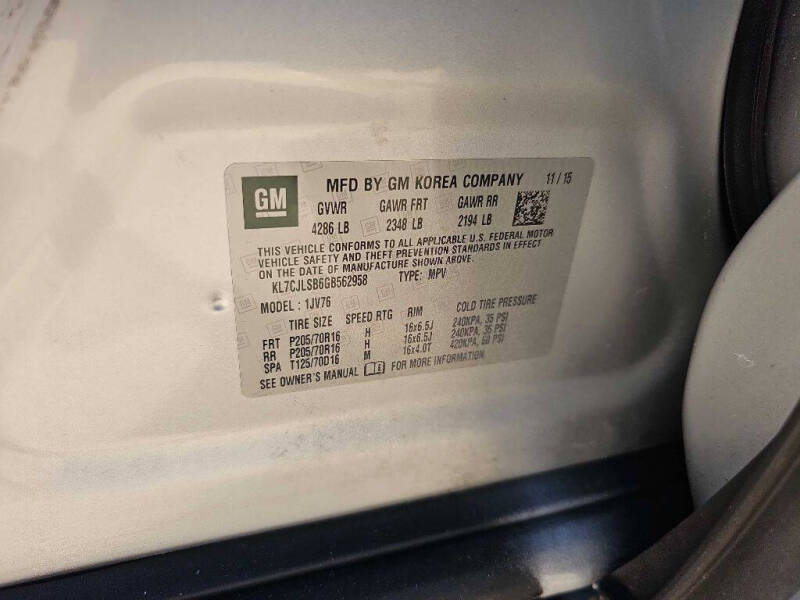 2016 Chevrolet Trax LT