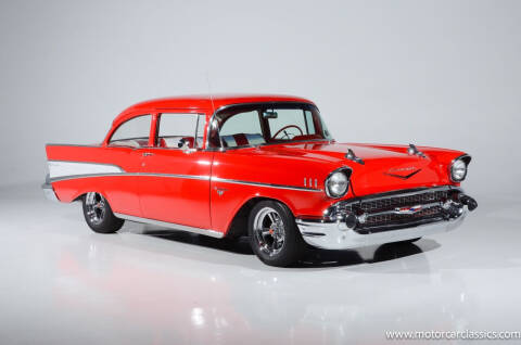 1957 Chevrolet Bel Air for sale at Motorcar Classics in Farmingdale NY