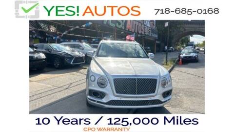 2020 Bentley Bentayga for sale at Yes Haha in Flushing NY